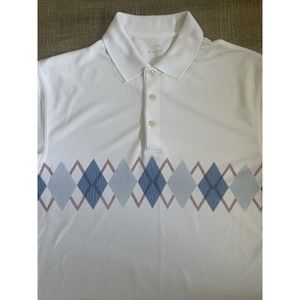 Men’s large golf Polo dry fit shirt Short Sleeve see Pics